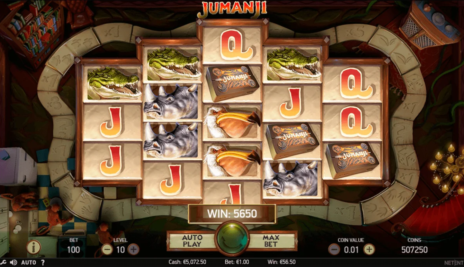 jumanji slot 2